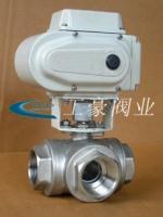 Q914F-25电动三通内螺纹球阀与ZYP-100电动执行器 工业自动化阀门的可靠解决方案